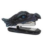 Blue-Eyed Dragon Head Stapler Figurine