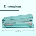 Aesthetic Green Acrylic Stapler for Modern Offices