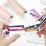 Colorful Acrylic Rainbow Stapler for Your Desk