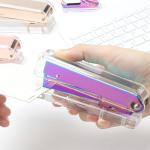Colorful Acrylic Rainbow Stapler for Your Desk