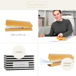 Cute Vintage Wood Grain Acrylic Stapler