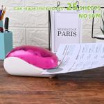 Pink Electric Stapler with 2000 Staples and Remover