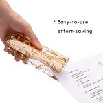 Gold Leaf Acrylic Stapler and Staple Remover Set