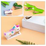 Cute Mini Staplers Set - Crocodile & Dinosaur