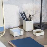 Stylish Concrete Desk Organizer Set of 3