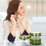 Rotating 4-Layer Clear Jewelry Organizer Box