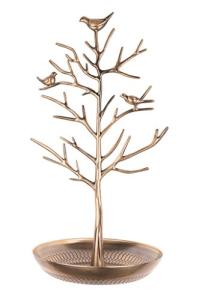 Silver Birds Tree Jewelry Stand and Organizer