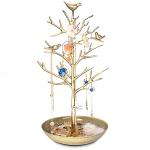Silver Birds Tree Jewelry Stand and Organizer