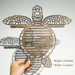 Unique Turtle Jewelry Organizer Stand with Display