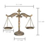 Vintage Metal Libra Jewelry Display and Organizer