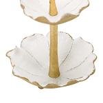 Gold Metal Tree Jewelry Holder with Ring Tray