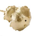 Gold Metal Tree Jewelry Holder with Ring Tray