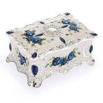 Vintage Metal Jewelry Box Organizer for Women