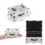 Vintage Metal Jewelry Box Organizer for Women