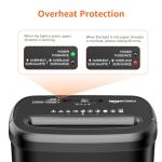 8-Sheet Cross Cut Paper and Credit Card Shredder