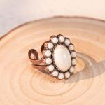 Bohemian Turquoise Flower Knuckle Cuff Ring