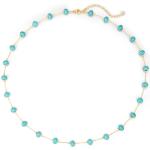 Turquoise Beaded Choker Necklace for Women