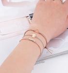 Bohemian Multi-Layered Beaded Charm Bracelet Set