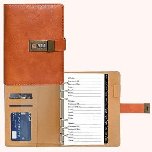 BTSFTOGET Lockable Password Journal with Tabs
