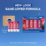 NIVEA Fruity Tinted Lip Balm Variety Pack