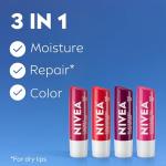 NIVEA Fruity Tinted Lip Balm Variety Pack