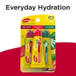 Carmex Moisturizing Lip Balm Trio with Sunscreen