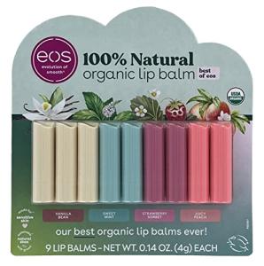 eos Lip Balm Variety Pack, 9 Sticks