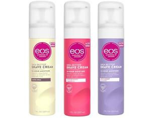 Eos Moisturizing Shave Cream Variety Pack - 3 Scents