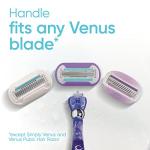Gillette Venus Deluxe Smooth Swirl Razor Refills, 6 Count