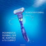 Venus Swirl Women's Razor with Flexiball