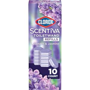 Clorox Scentiva Lavender Jasmine Toilet Wand Refills