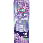 Clorox Scentiva Lavender Jasmine Toilet Wand Refills