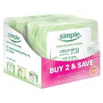 Gentle Cleansing Facial Wipes, Twin Pack