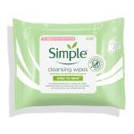 Cleansing Facial Wipes, 25 Count Pack of 6