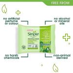 Gentle Cleansing Wipes for Sensitive Skin, 25 Count