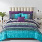 Queen Boho Comforter Set with Sheets - 8 Pieces