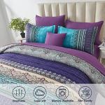 Queen Boho Comforter Set with Sheets - 8 Pieces