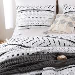 Boho Geometric Queen Quilt Bedding Set