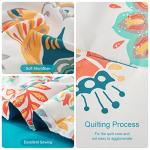 Boho Floral Queen Comforter Set - 7 Pieces