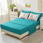 Boho Floral Queen Comforter Set - 7 Pieces