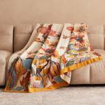Ultra Soft Boho Cotton Throw Blanket 60"x80