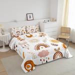 Boho Rainbow Bedding Set for Twin Girls
