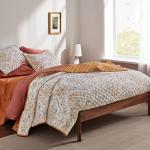 Reversible Boho King Quilt Set with Shams