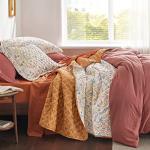 Reversible Boho King Quilt Set with Shams
