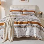 Bohemian Queen Quilt Set with Pillow Shams