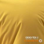 Queen Comforter Set with Ball Pom Fringe - Mustard