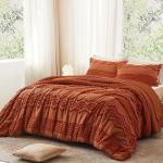 Terracotta Boho Tufted King Comforter Set