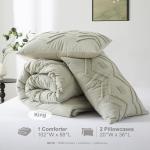 Boho Tufted King Comforter Set - 3 Pieces