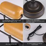 Vintage Banker Desk Lamp with USB Port