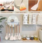 33-Piece Non-Stick Silicone Kitchen Utensils Set